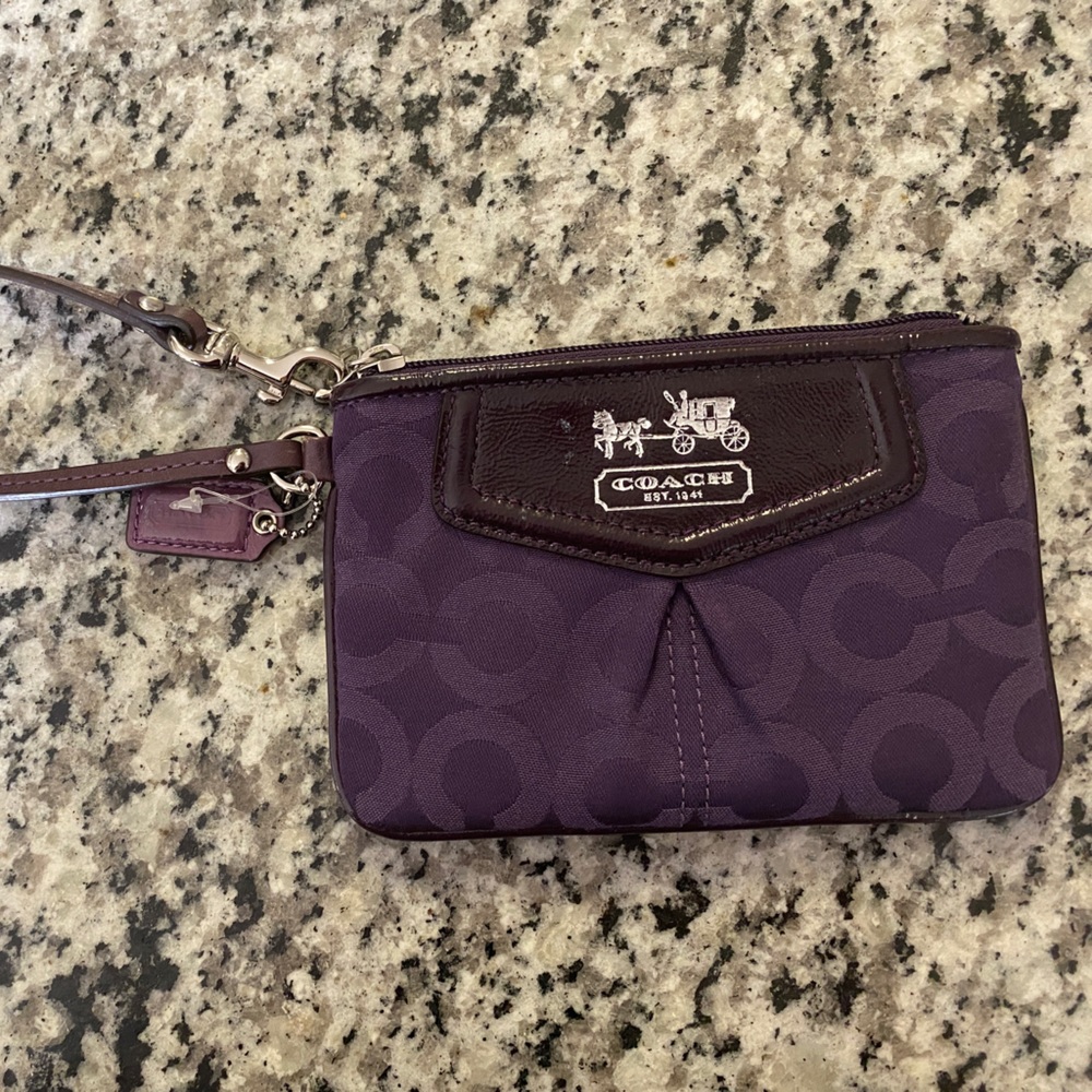 Coach wristlet NWT.